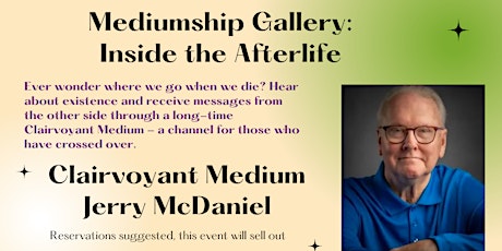 Mediumship Gallery:  Inside the Afterlife at Spirit Fest™ Sarasota