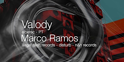 Primaire afbeelding van Amsterdam Techno Sessions w/ Valody (ELBEREC) PT & Marco Ramos (Illegal Alien Records)