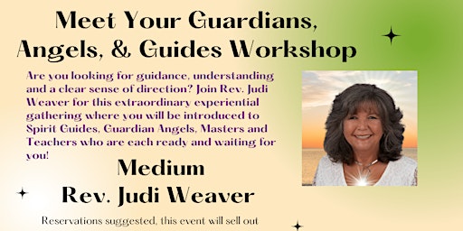 Meet Your Guardians, Angels, & Guides Workshop at Spirit Fest™ Sarasota primary image