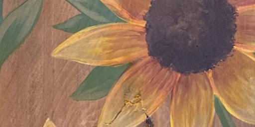 Hauptbild für Sunny Sunflower - Wood Porch Leaner - Paint and Sip by Classpop!™