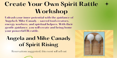 Create Your Own Spirit Rattle Workshop at Spirit Fest™ Sarasota