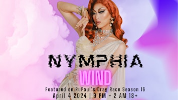 Imagem principal do evento Nymphia Wind @ The Wave