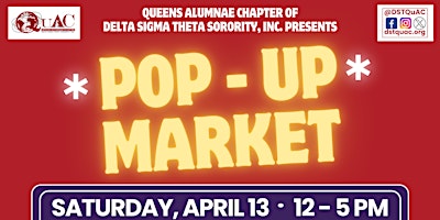 Hauptbild für 2024 Queens Alumnae Pop-Up Market