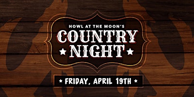 Imagem principal do evento Country Music Night at Howl at the Moon Kansas City