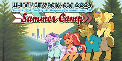 Imagem principal do evento Whinny City Pony Con 2024: Summer Camp