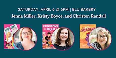 Author Event with Jenna Miller, Kristy Boyce, and Christen Miller primary image