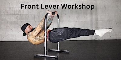 Imagen principal de Front Lever Workshop - March 31st