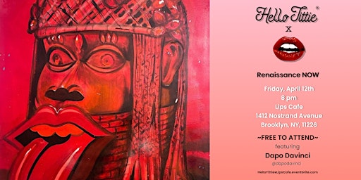 Imagen principal de Hellotittie X Lips Cafe - Art & Dine