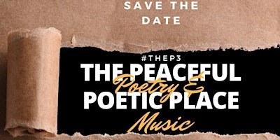 Imagem principal do evento The Peaceful Poetic Place poetry & music series: Holy Spirit