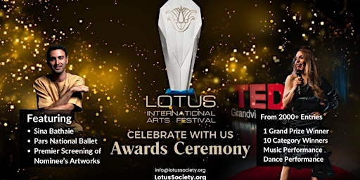 LOTUS INTERNATIONAL ARTS FESTIVAL AWARD CEREMONY primary image