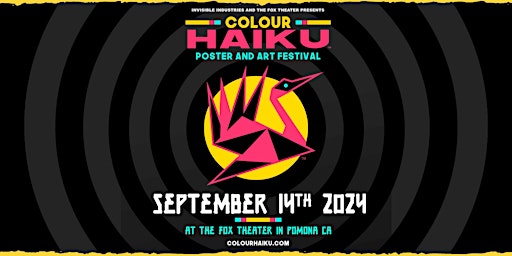 Imagem principal do evento Colour Haiku 2024 Poster and Art Festival