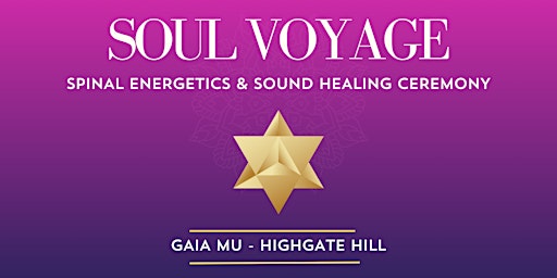 SOUL VOYAGE: Spinal Energetics & Sound Healing Ceremony primary image