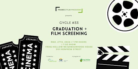Primaire afbeelding van Cycle #33 Graduation + Film Screening
