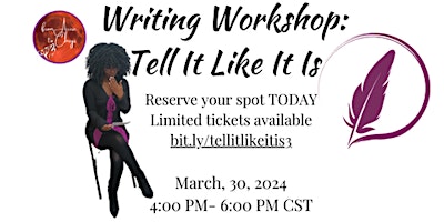 Imagen principal de Writing /Creative Workshop: Tell It Like It Is