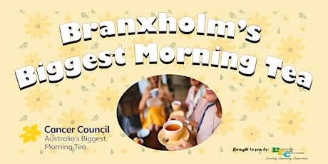 Imagem principal do evento Branxholm's Biggest Morning Tea