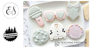 Imagen principal de In my Cookie & Beer Era  Cookie Decorating Class w/Elizabeth’s Custom Bakes