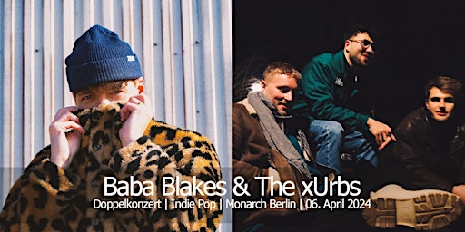 Imagem principal do evento Baba Blakes & The xUrbs (Berlin)