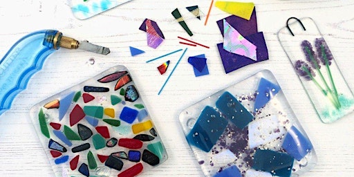 Imagem principal de Fused Glass Coaster and Hangings