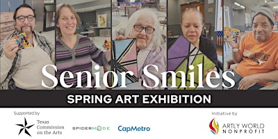Imagem principal do evento Senior Smiles Spring Art Exhibition