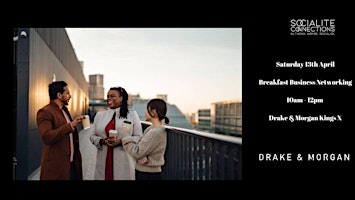 2-4-1.Deal, Breakfast Property Networking at Drake & Morgan Kings X primary image