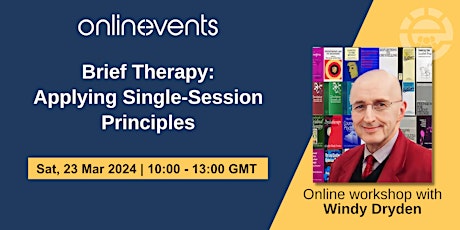 Brief Therapy: Applying Single-Session Principles - Windy Dryden primary image