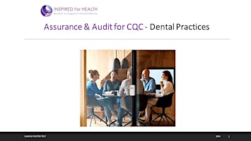 Audit for CQC  & Quality Assurance - Dental Practices primary image