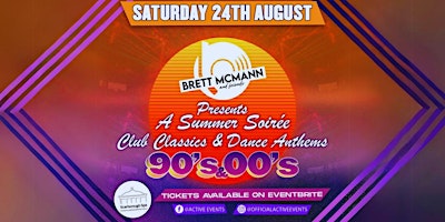 Immagine principale di Brett McMann and Friends Presents A Summer Soiree 