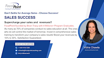 Primaire afbeelding van Sales Success Program - 10 Sessions