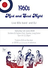 60s Mod and Soul Night