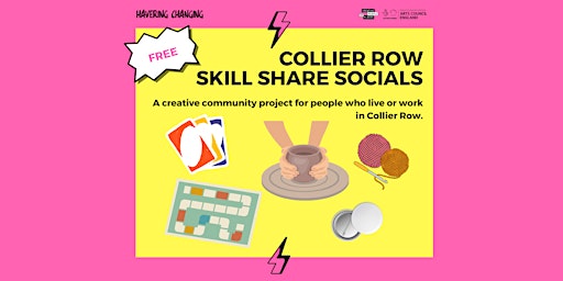 Primaire afbeelding van Collier Row Skill Share Socials