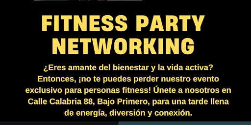 Fitness Networking Vermut primary image