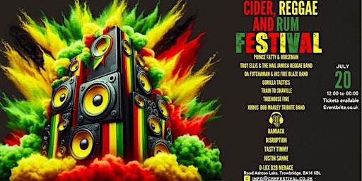 Primaire afbeelding van Cider, Reggae & Rum Festival