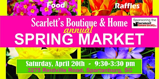 Primaire afbeelding van Scarlett's 8th Annual Spring Market