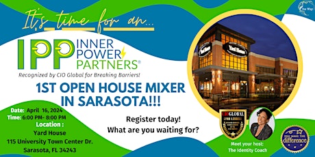 IPP® 1st Open House Mixer in Sarasota for Professionals!