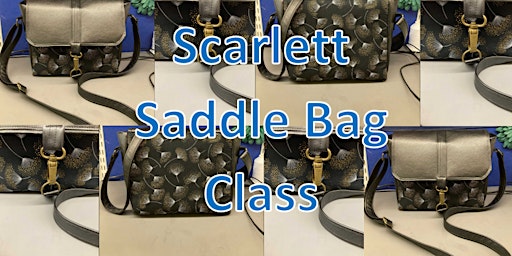 Bag Making Class - Scarlett Saddle Bag - 2 Day Class primary image