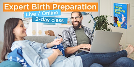 Birth preparation "Happy Birthing Days" Sat+Sun (English)  (ONLINE)