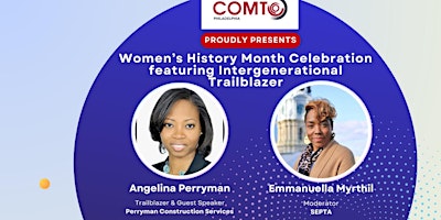 Imagem principal do evento Women's History Month Celebrating Intergenerational TrailBlazers