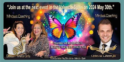 Imagem principal do evento VLC MINDSET WORKSHOP EVENT BY THE GOLDEN METAGIRLS  IN VALENCIA