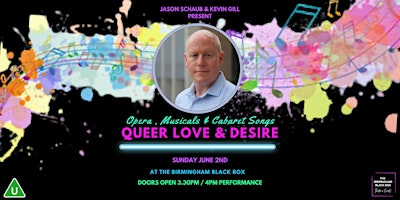 Image principale de Opera Songs of Queer Love and Desire to Kick-off PRIDE Month 2024