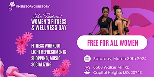 Imagen principal de Women’s Fitness & Wellness Day!