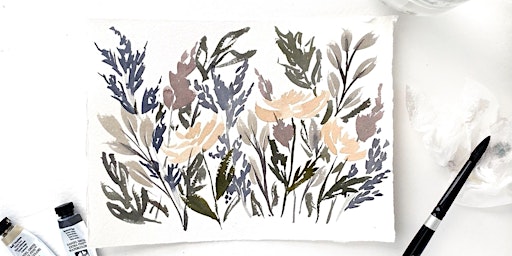 Intro to Watercolor Florals primary image