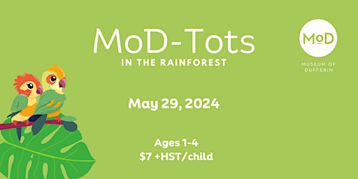 Imagem principal do evento MoD-Tots: In the Rainforest