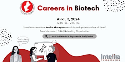 Careers in Biotech at Intellia Therapeutics primary image