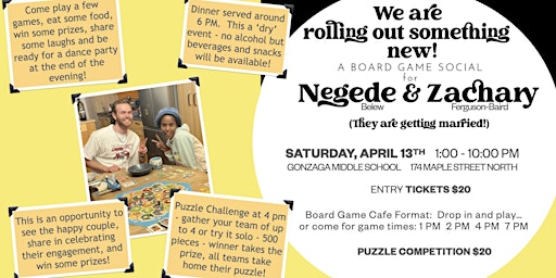 Image principale de Zachary and Negede's Board Game Social