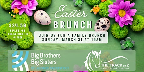 Primaire afbeelding van BBBS - Family Easter Brunch and the Easter Bunny