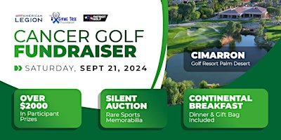 Imagem principal do evento 2024 R Giving Tree Cancer Golf Fundraiser