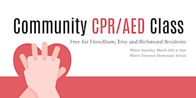 Primaire afbeelding van Community CPR/AED Class
