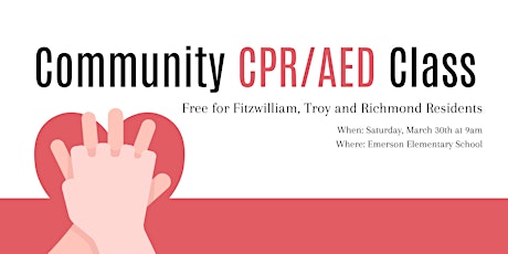 Community CPR/AED Class