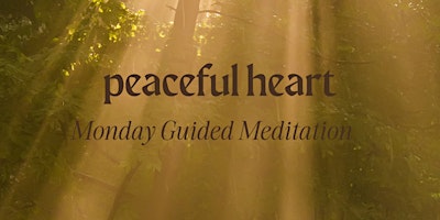 Inner Peace: Monday Guided Meditation primary image