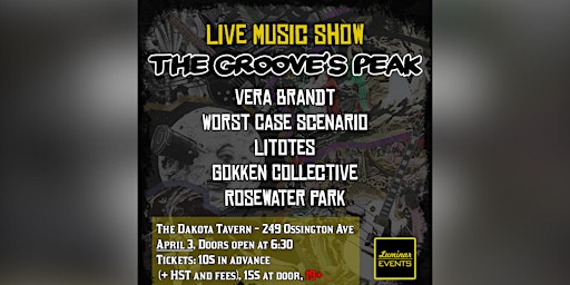 Imagem principal do evento The Groove's Peak